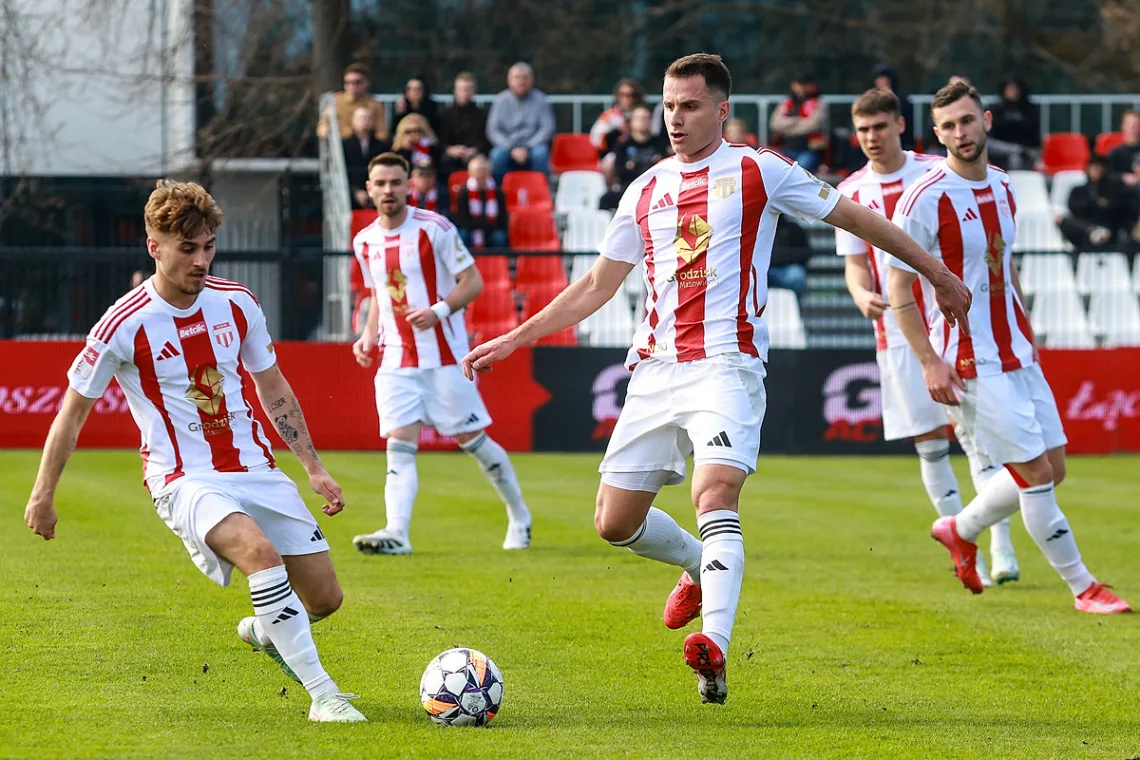 Piłkarze Pogoni Grodzisk vs Wieczysta