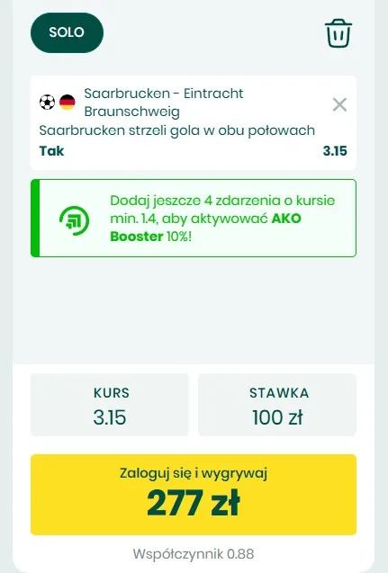 Kupon BETFAN 23.05.