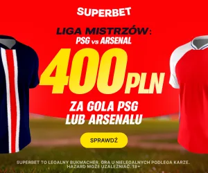 baner na PSG - Arsenal