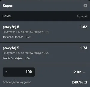 Kupon Betters Zagranie
