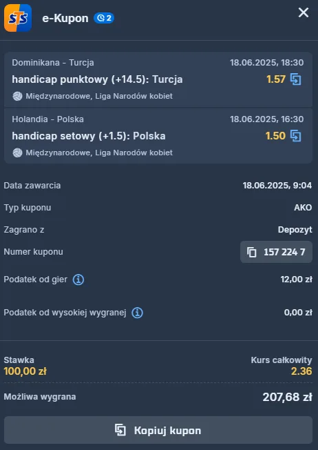 sts-double-kupon-siatkowka-liga-narodow-kobiet