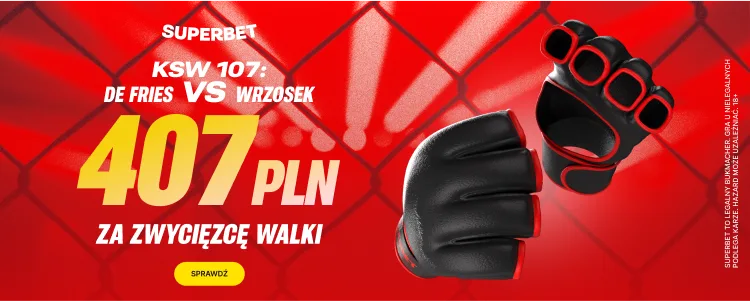 baner na KSW 107 Superbet