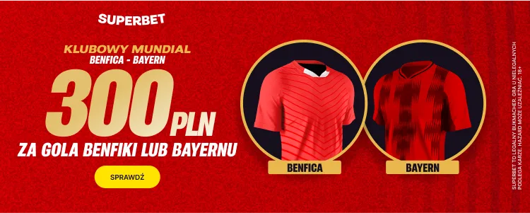 baner na Benfica - Bayern