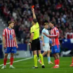Czerwona kartka Atletico