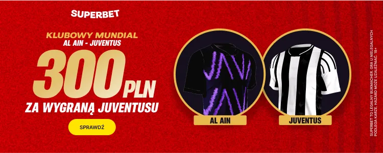 Juventus - Al-Ain baner Superbet