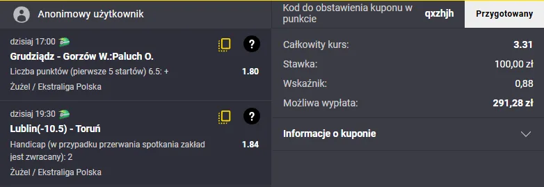kupon fortuna