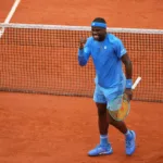 Frances Tiafoe po zdobytym punkcie