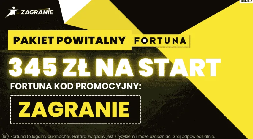 Pakiet powitalny z kodem ZAGRANIE