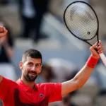 Novak Djokovic po wygranym meczu