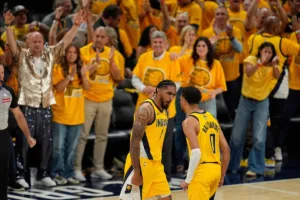 Obi Toppin i Tyrese Haliburton, NBA, 22.06.2025