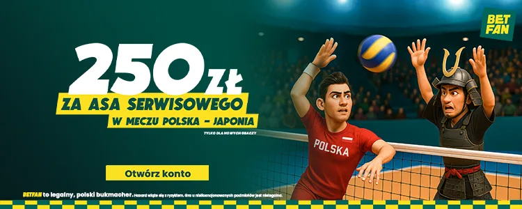 baner Polska - Japonia Betfan