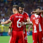 Pilkarze-Bayernu-po-zdobyciu-gola