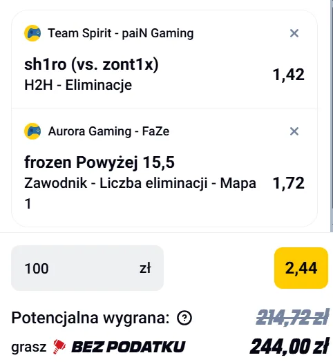 Zdjęcie na kupon esport 12.06.2025