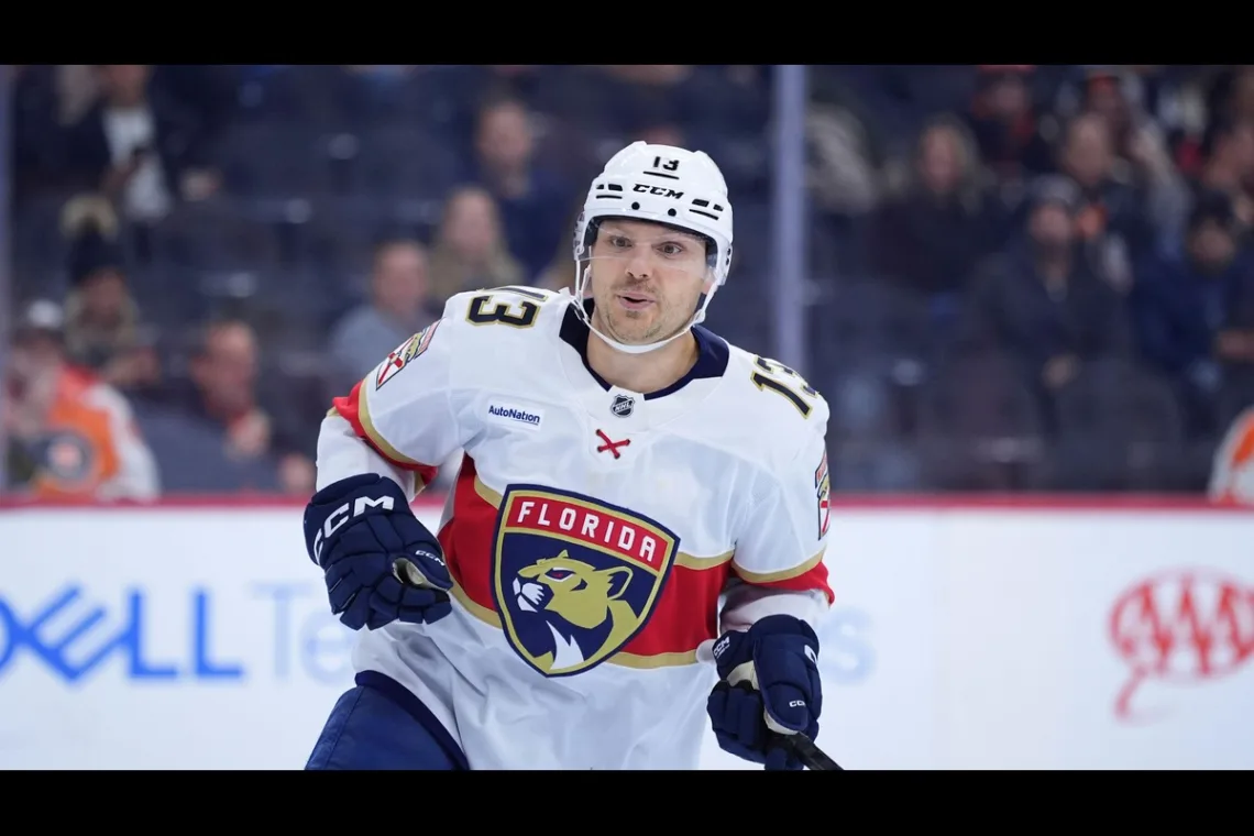 Sam-Reinhart-napastnik-Floridy-Panthers-w-NHL-foto-Associated Press / Alamy Stock Photo