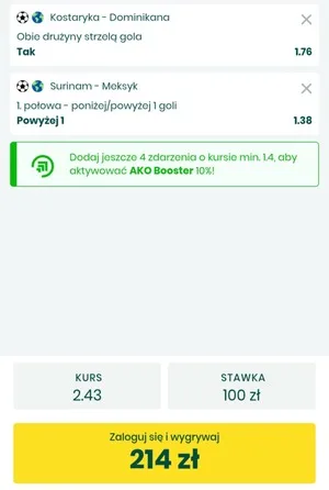 Kupon Betfan Zagranie