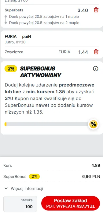 Zdjęcie na kupon esport 19.06.2025