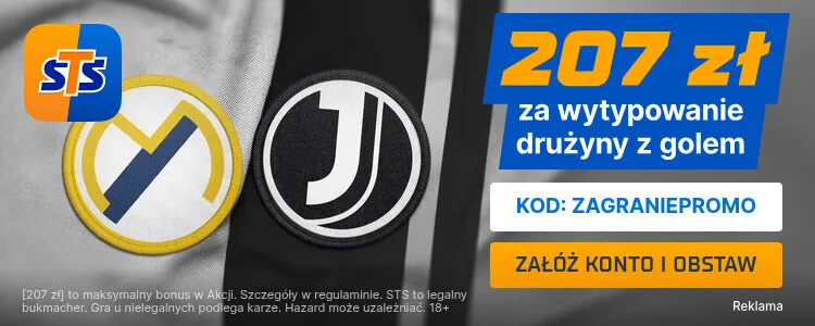 Real - Juventus baner STS
