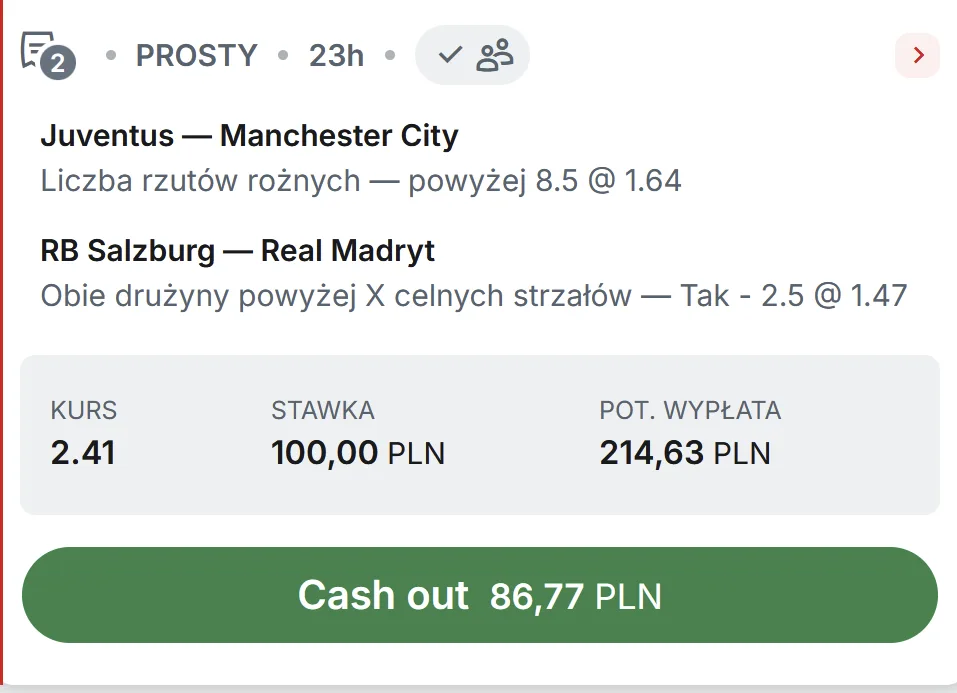 propozycja kuponu Superbet