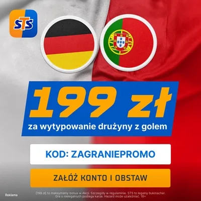 Promocja STS na mecz Niemcy - Portugalia