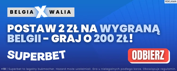 Belgia - Walia baner Superbet