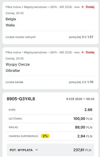 Kupon Superbet