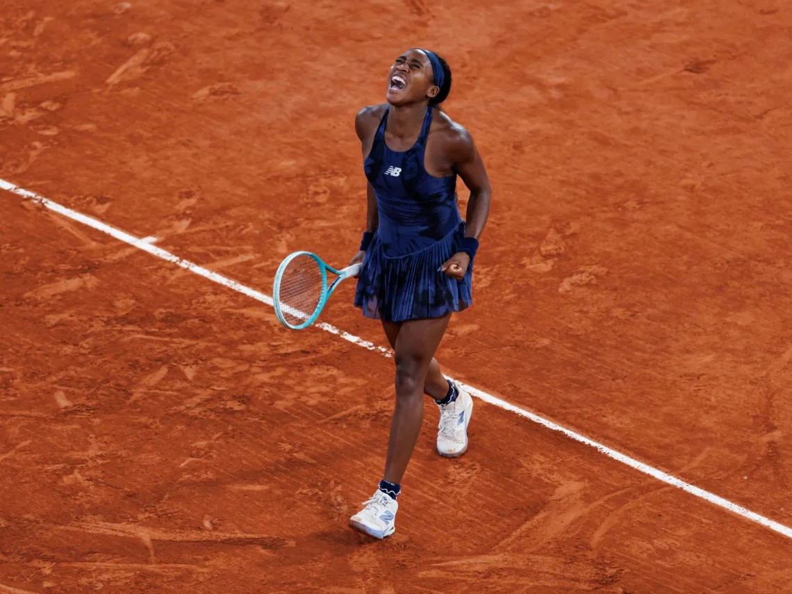 Coco Gauff po awansie do finału RG