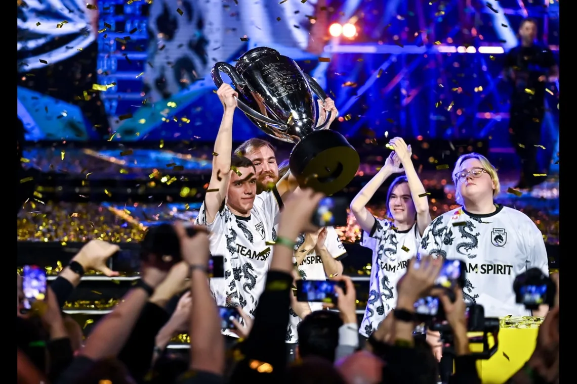 Spirit po wygranym turnieju IEM Katowice 2024