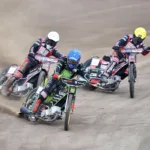 Rybnik Metalkas 2 Druga Ekstraliga Sezon 2024 Innpro ROW Rybnik - Arged Malesa Ostrow N/z Wiktor Jasinski Norick Bloedorn Gleb Czugunow