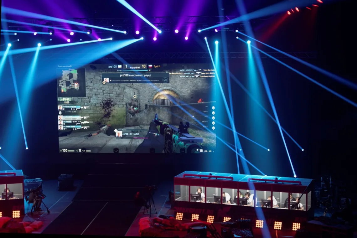 Arena podczas turnieju CS:GO w Rosji