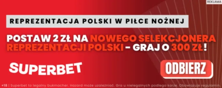 Baner promocyjny SUPERBET ZAGRANIE
