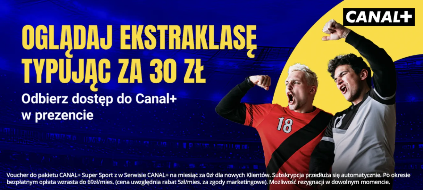 Fortuna voucher na Ekstraklasę