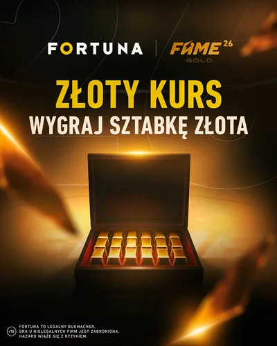 Złoty Kurs: konkurs Fortuna na FAME MMA 26 GOLD