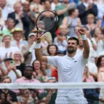 Novak Djokovic po wygranym meczu