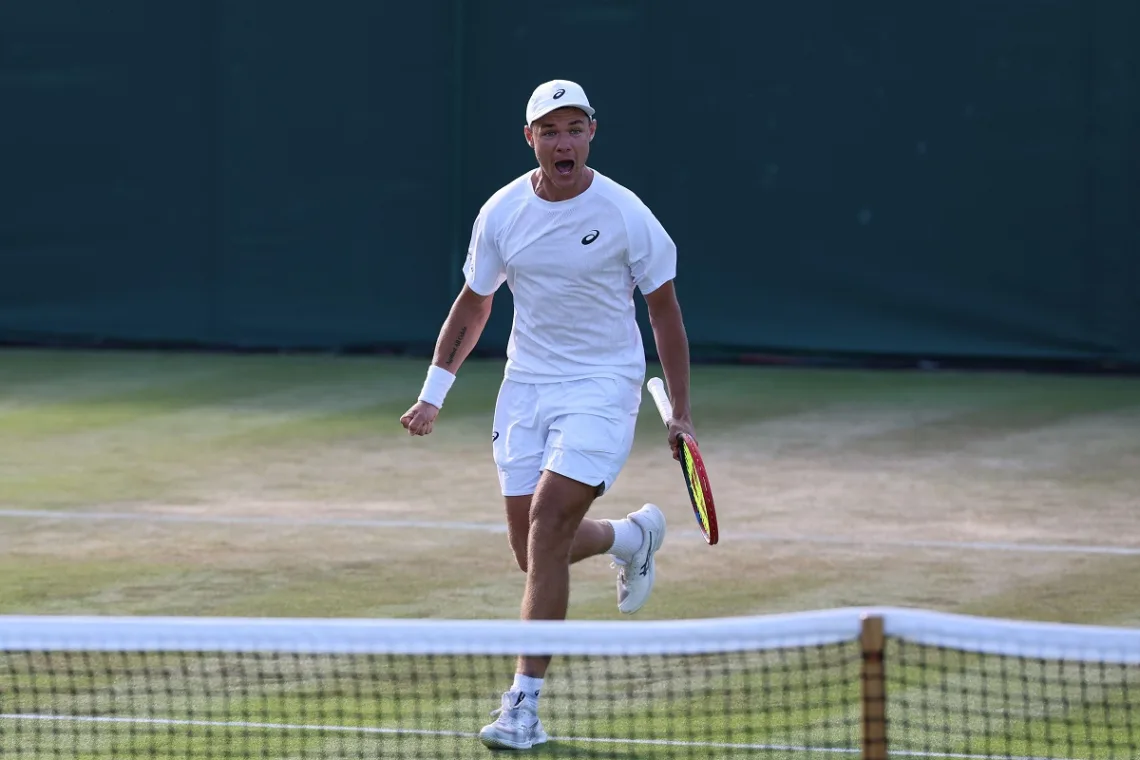 Kamil Majchrzak po awansie Wimbledon