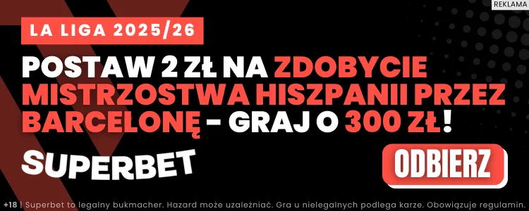 Superbet baner na FC Barcelonę