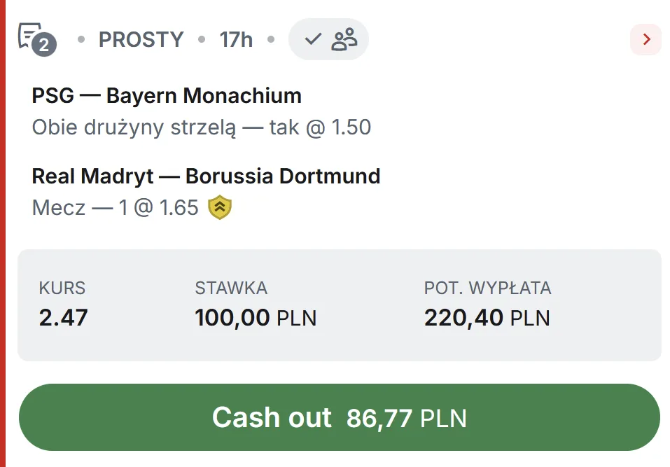 propozycja kuponu Superbet