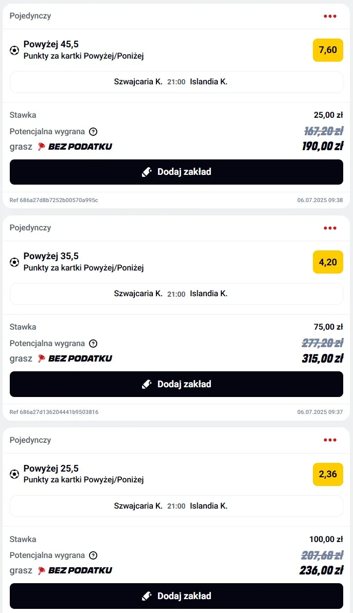 06.07. EURO kartki
