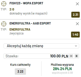 Zdjęcie na kupon esport 9.07.2025