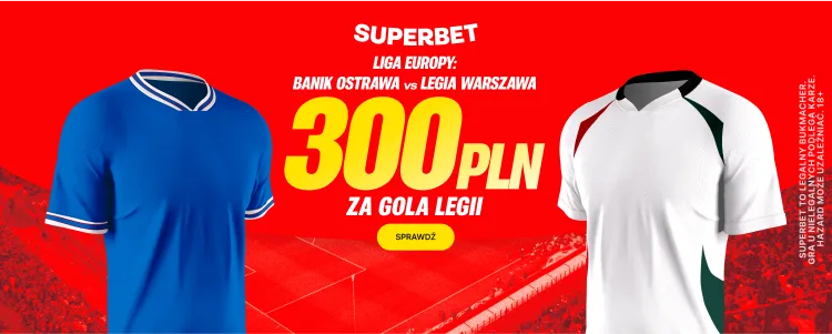 Banik - Legia baner Superbet