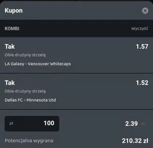 Kupon Betters ZAGRANIE