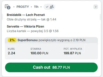 Kupon Superbet LM 30.07.