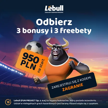 Lebull: promocja na start z kodem ZAGRANIE