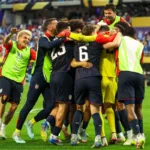USA radość vs Kostaryka
