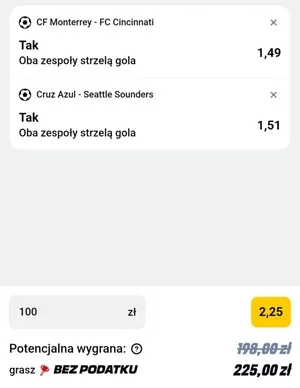 Kupon Betclic Zagranie