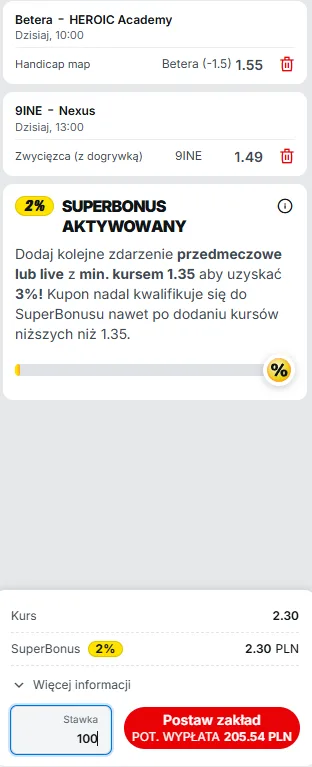 zdjęcie na kupon esport 18.08.2025