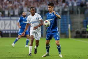 Zawodnicy Lecha i Genk