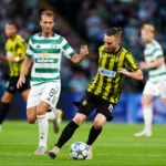 Zawodnicy Kairatu i Celticu