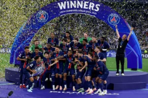 Zawodnicy PSG radosc LM