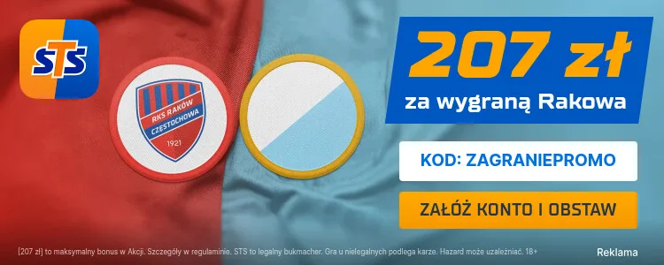 Promocja STS na mecz Raków - Arda
