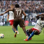Zawodnicy St. Pauli i HSV